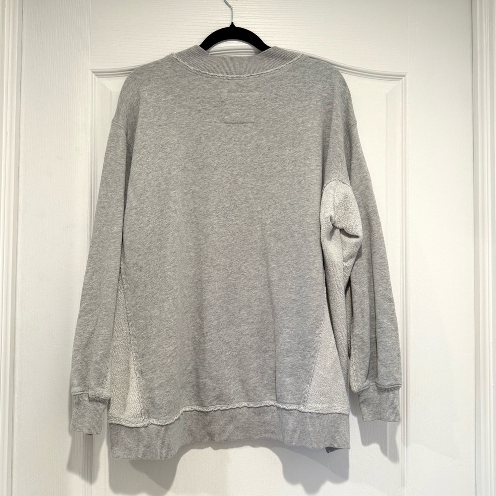 Aerie Vaycay Everyday Distressed V-Neck Sweater - Picture 4 of 6
